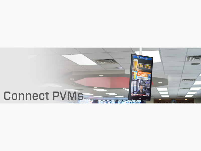 Digital Signage with Integrated PVM