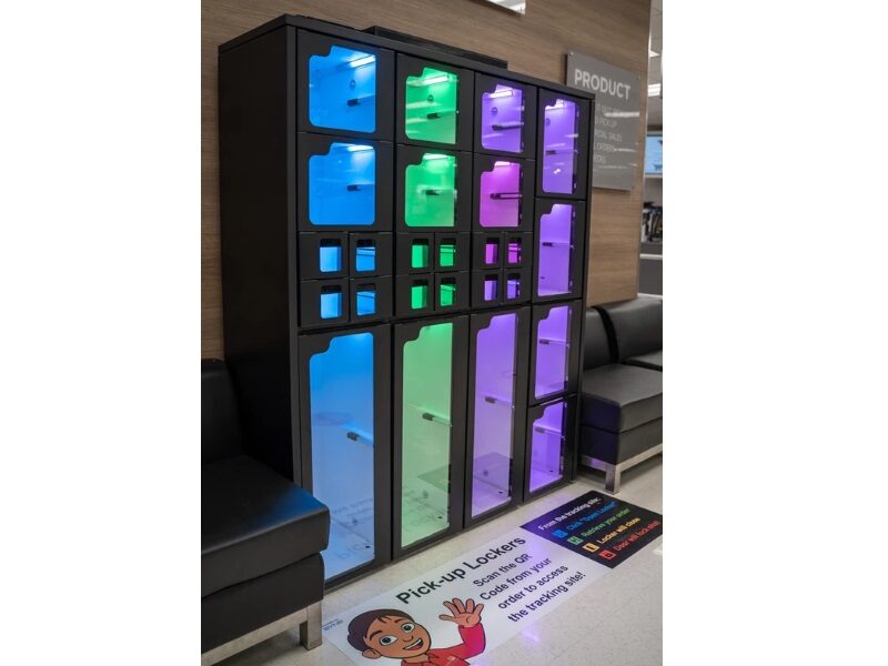 Touchless Lockers