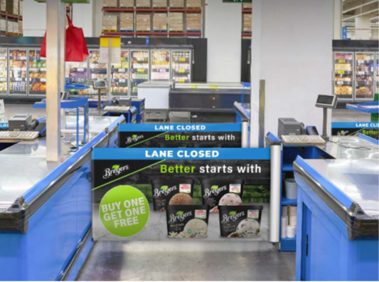 Retail Edge® Mounted Barrier