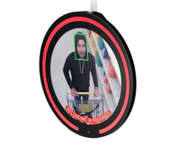 Public View Monitor - Round